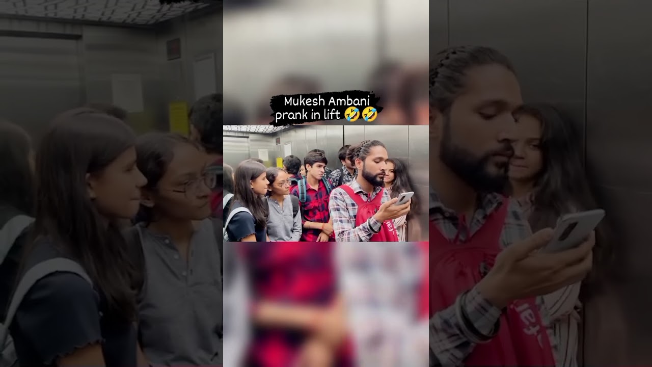 mukesh ambani prank in lift 😂😂😂😂😂😂🥴🥴