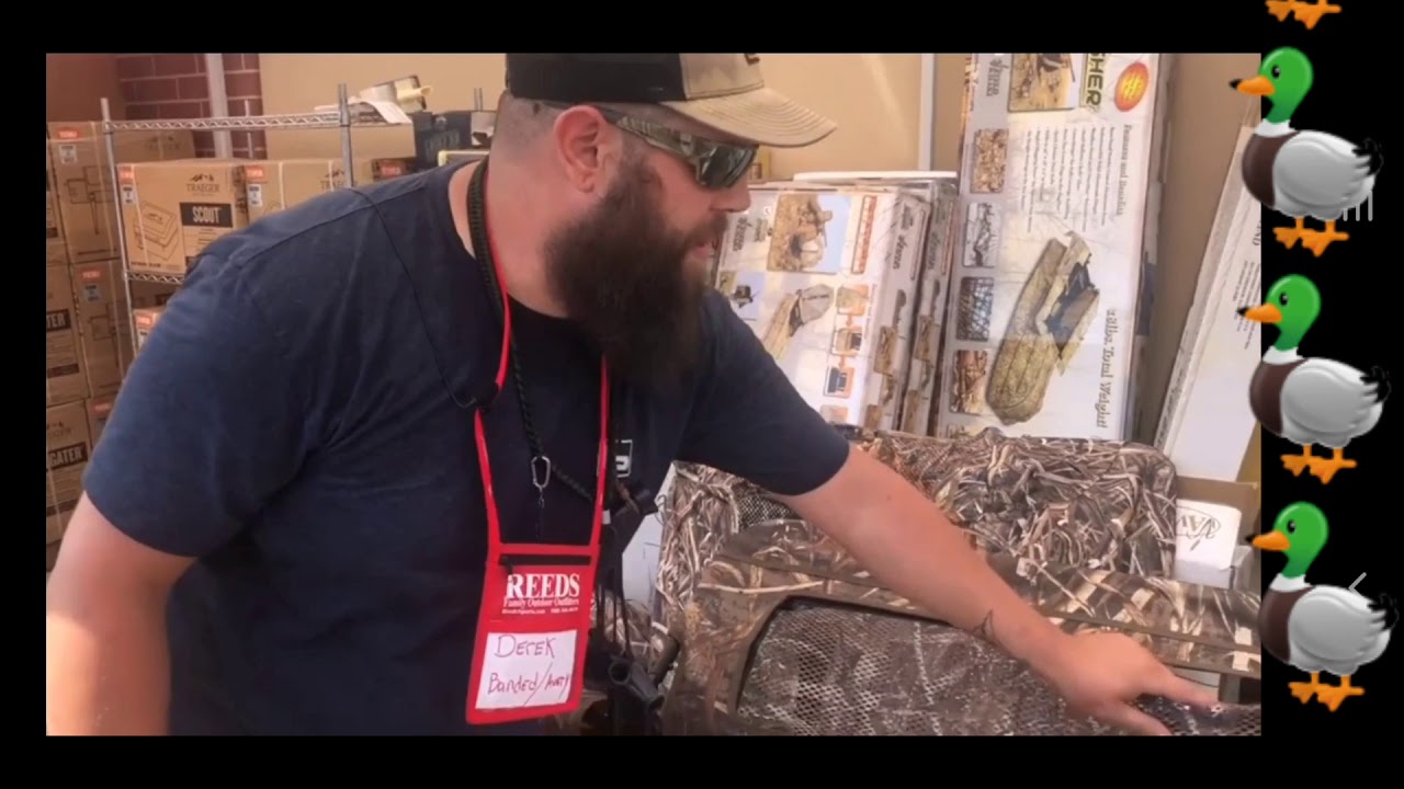 Avery Finisher Panel Blind at Reeds Family Outdoor Outfitters YouTube