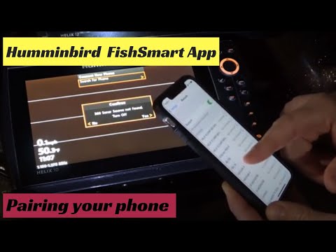 Humminbird Smartfish App - Pairing a Phone