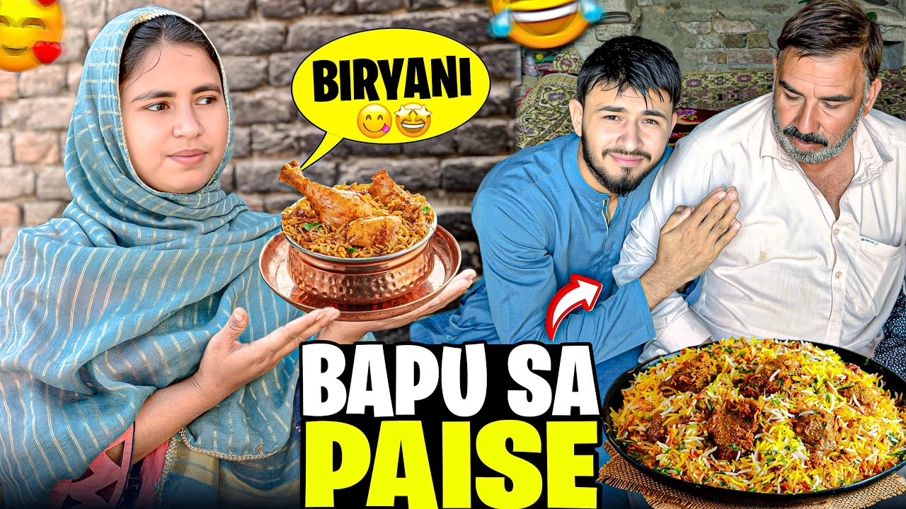 Baji Ne Aftari Mein Banai Biryani | Bapu Se Paise Mange, Ulta Galiyan Par Gayi | Mohsin khandaan 