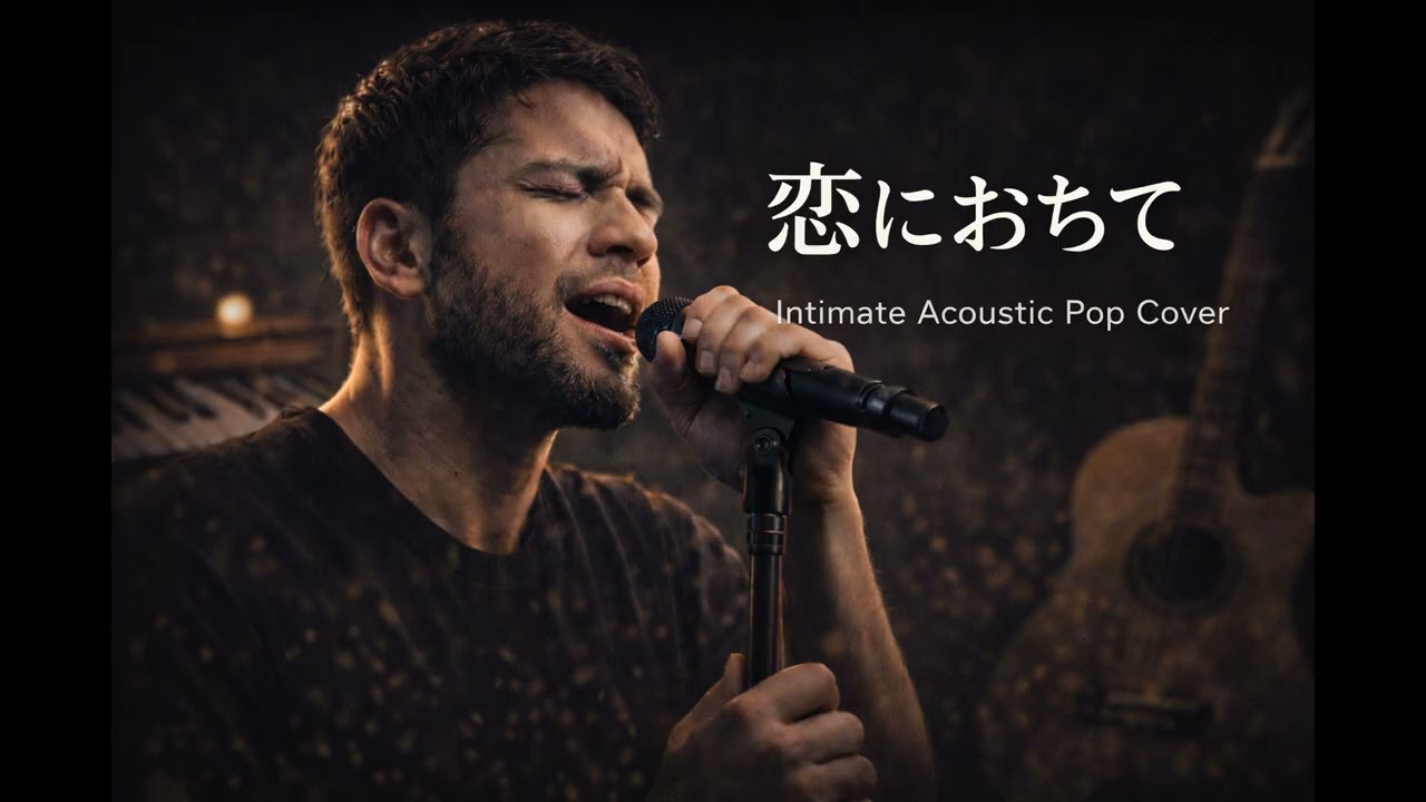 【夜に沁みる】恋におちて / 小林明子 - Sad & Atmospheric Acoustic Cover