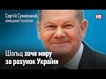 Шольц хоче миру за рахунок України - німецький політолог