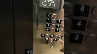 Brand New Kone Traction Elevators at Hampton Inn & Suites Downtown Fort Wayne, IN