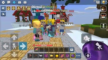 100 ft Jump By Fake Noob *Puppet* Bedwars Blockman Go