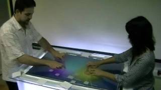 Стол-мультитач (MultiTouch) от Digital-агентства Spider Group