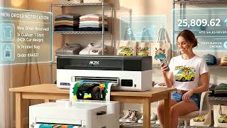 MZK 14 A3 Plus DTF Printer Review & Unboxing Experience