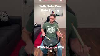 16th Note Two Note Timing on the moongel