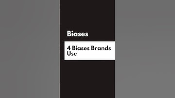 4 Cognitive Biases You See EVERYWHERE in Marketing#marketing #biases  #communication #neuromarketing