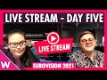 Eurovision 2021 Rehearsals livestream Day 5 (Semi-Final 1 North Macedonia - Ukraine)