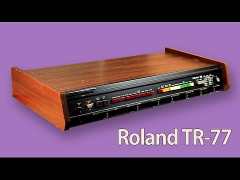 ROLAND TR-77 Analog Rhythm Box 1973 | HD DEMO | SAMPLE PACK