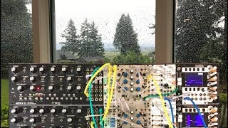 A good day to be inside - a modular meditation on the rain and seeing double.