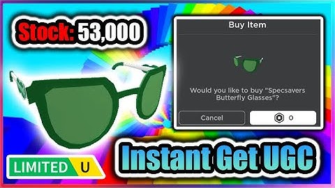 [UGC LIMITED] Ultimate Easy Obby Script - Instant Get Butterfly Glasses