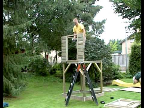 Betere Opbouw houten speeltoestel - YouTube TS-91