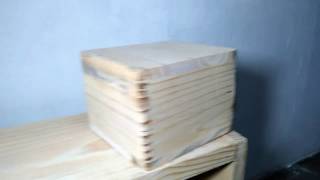 Mini Treasure Chest Wooden box from scrap wood part-1