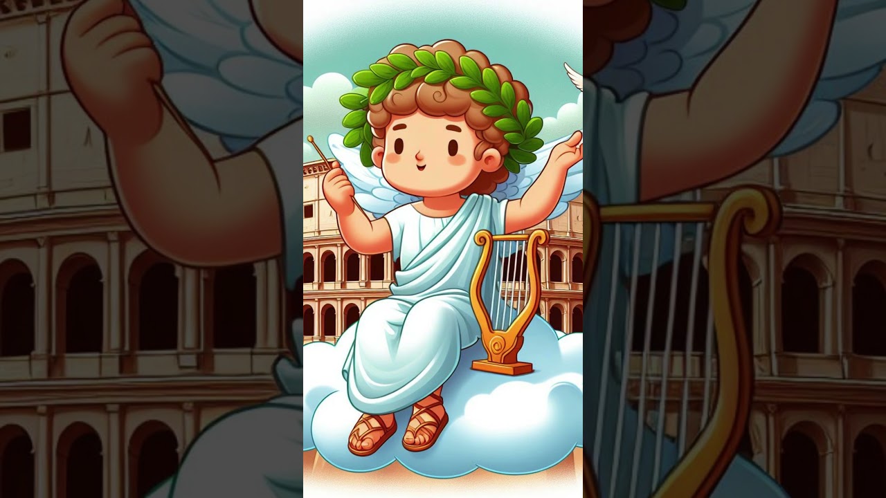 Roman Gods & Goddesses Mythology for kids Apollo