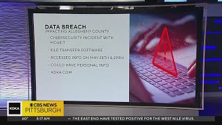 Allegheny County impacted by data breach