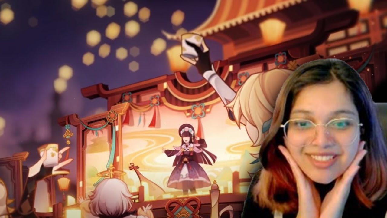 The Crane Returns on the Wind cutscenes were the prettiest I've seen until now  | Genshin Impact |