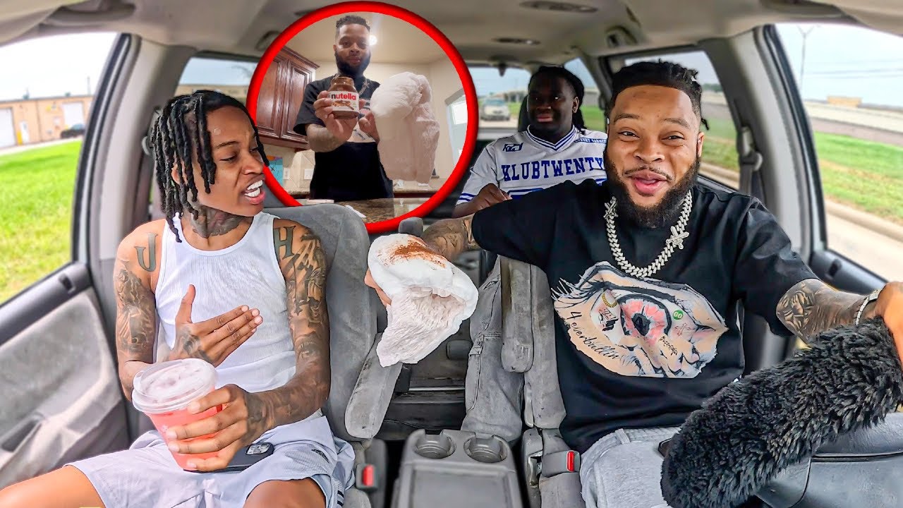 Jazz Wasn’t Expecting  To Pull Out A 💩 DIAPER From Glove Department .. 