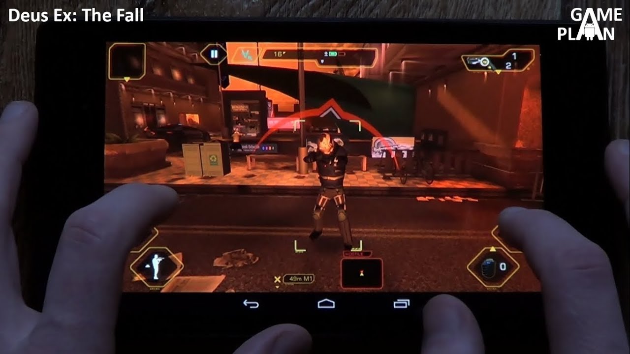 Обзор Deus Ex The Fall для Android от Game Plan