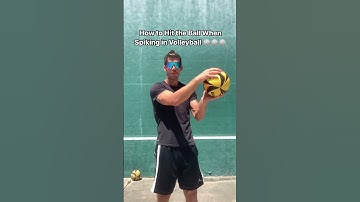 Master the Spike! Learn perfect ball contact for powerful hits 🤚🏐💥 #VolleyballSkills