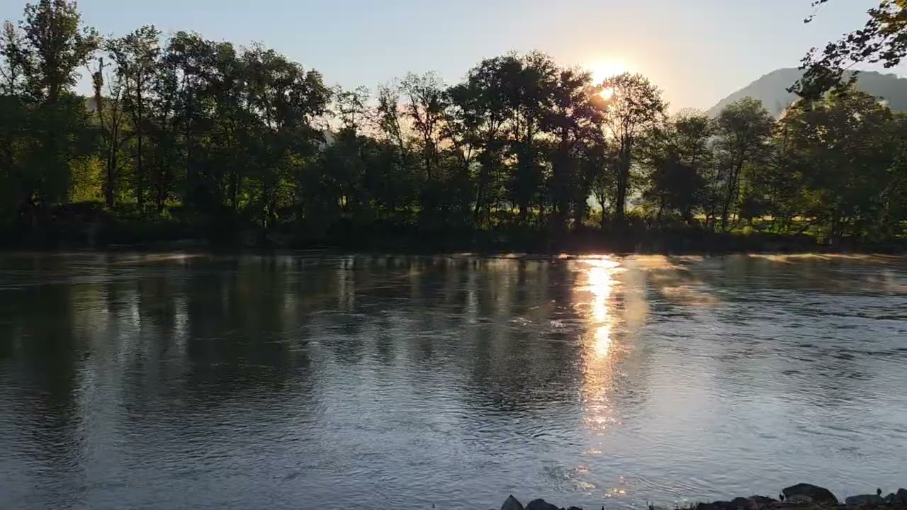 Time Lapse, Sunrise on the Fench Broad, Del Rio, Tn.