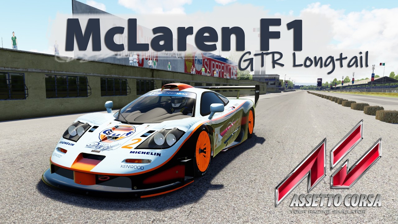 McLaren F1 GTR Longtail gameplay video