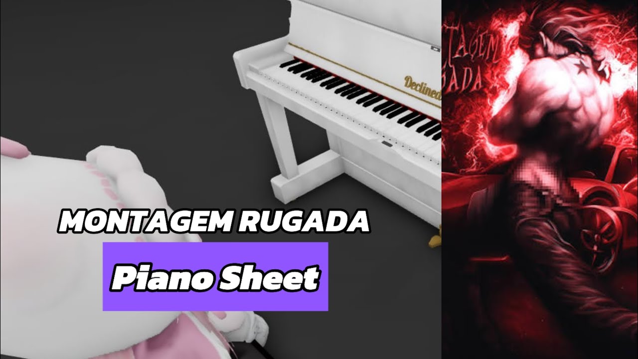 MONTAGEM RUGADA | Roblox Piano🎹 [ sheets in desc ] - YouTube
