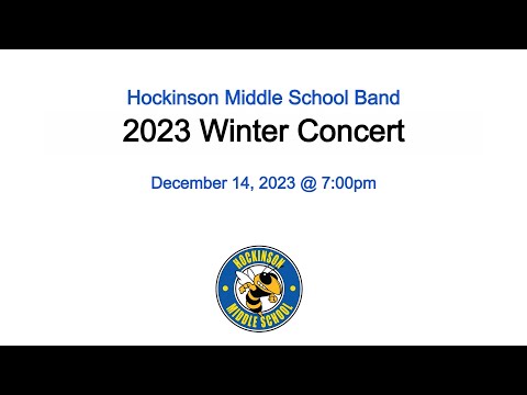 Hockinson Middle School 2023 Winter Band Concert