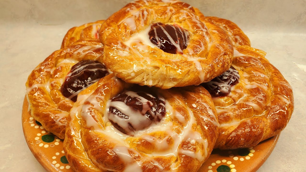 riquísimo pan danés de mantequilla YouTube