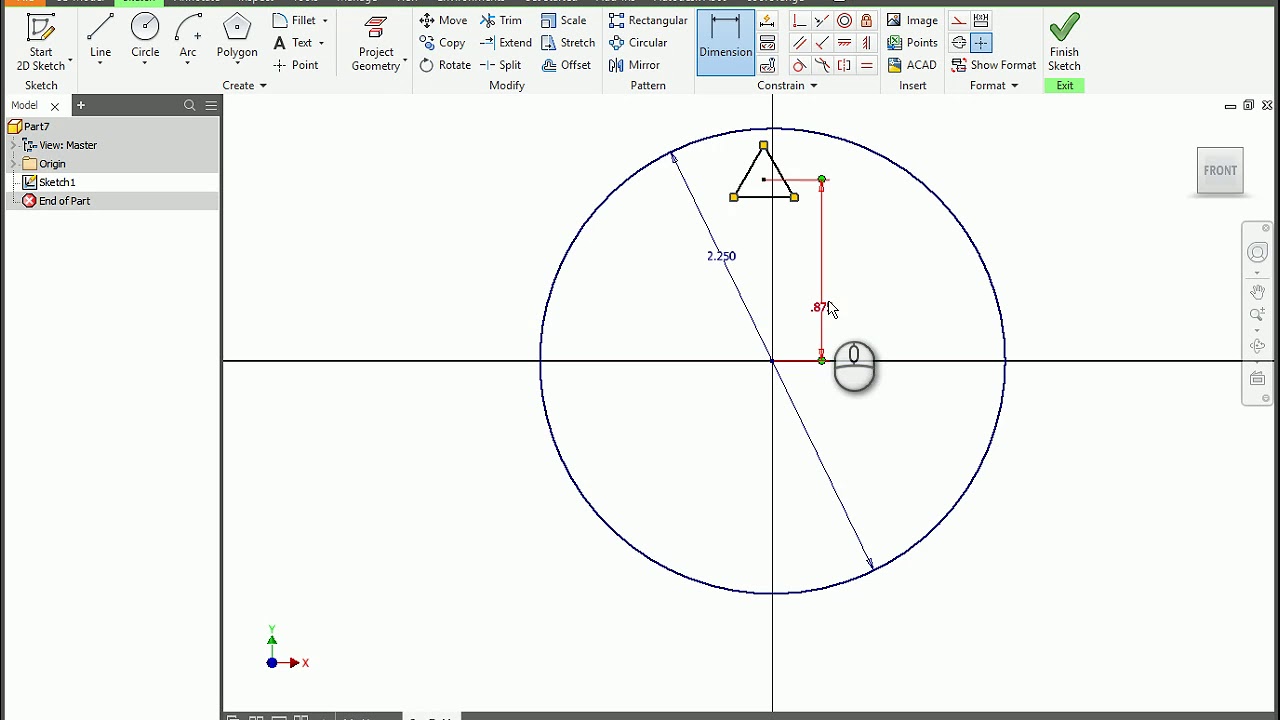 Circular Pattern - YouTube
