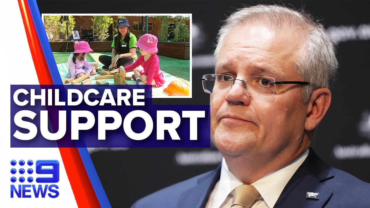 Coronavirus: Government announces childcare support package | Nine News Australia