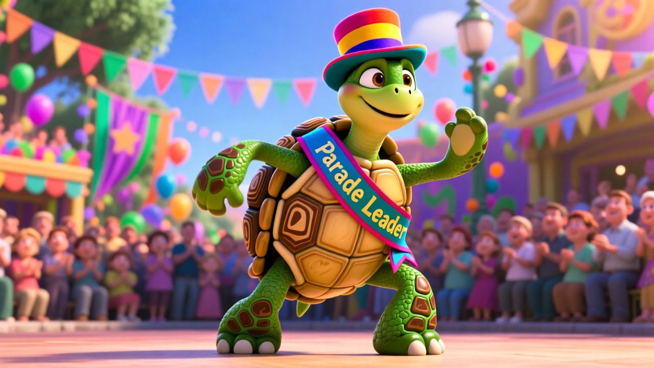 ABC Parade with Turtle 🐢🎵 Alphabet Song for Kids | Learn ABCs with Fun and Music