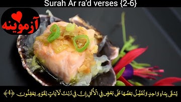 قرآن کریم پښتو ترجمه سورة الرعد آیات 2- 6 Quran with pashto translation