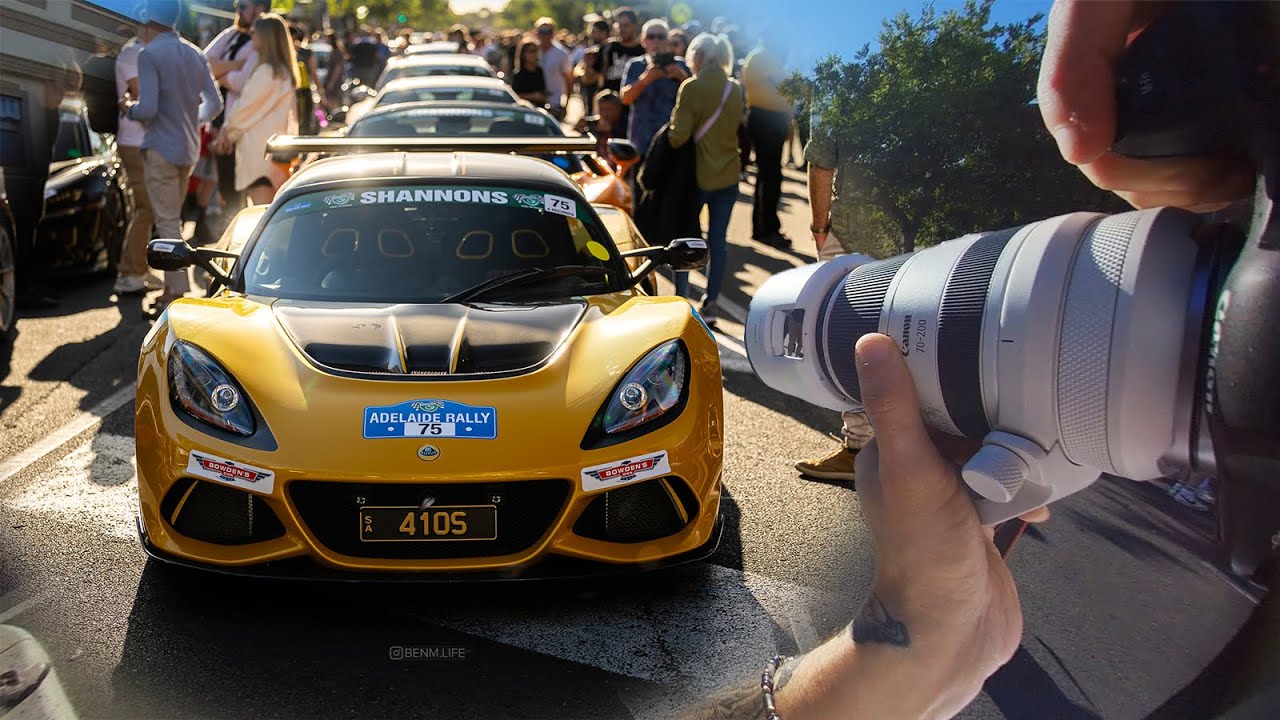 Car Photography POV at Adelaide Rally Party 2023