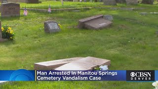 Landon Wayne Johnston Arrested In Manitou Springs Cemetery Vandalism Case