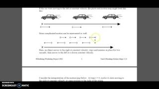 motion maps, vectors, scalars