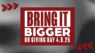 OU Giving Day 2025 | A Bigger Movement