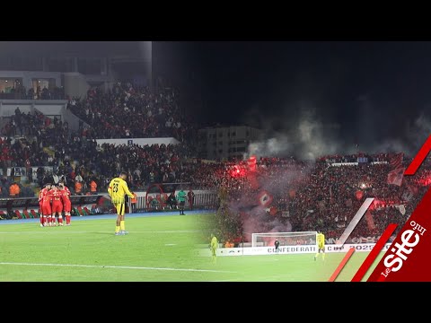 فرحة هستيرية في الملعب والمدرجات بعد هدف الوداد في شباك مانياما فرحة هستيرية في الملعب والمدرجات بعد هدف الوداد في شباك مانياما