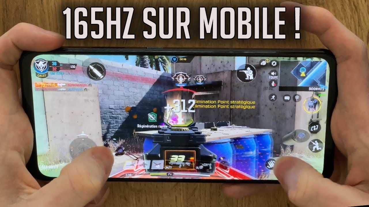 C'est le TÉLÉPHONE GAMING le Plus PUISSANT Au MONDE ! 165Hz sur COD