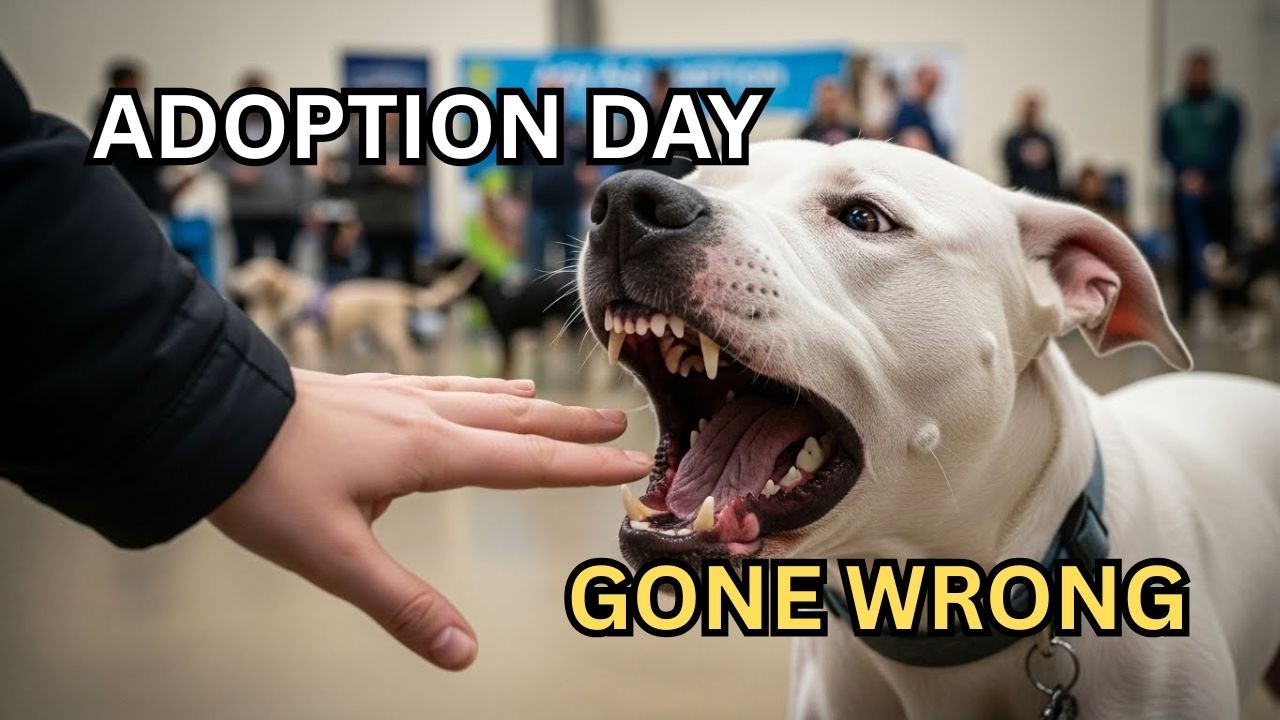 The Dog That Failed Adoption Day — For a Reason