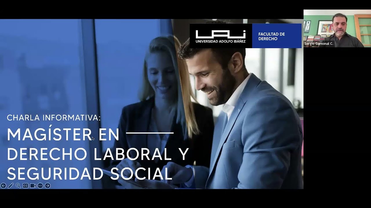 Charla informativa: Magíster en Derecho Laboral y Seguridad Social 2026