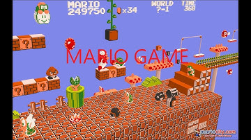 Full tutorial of how to code a Mario game from scratch using Javascript- High Tech Platform - p1080