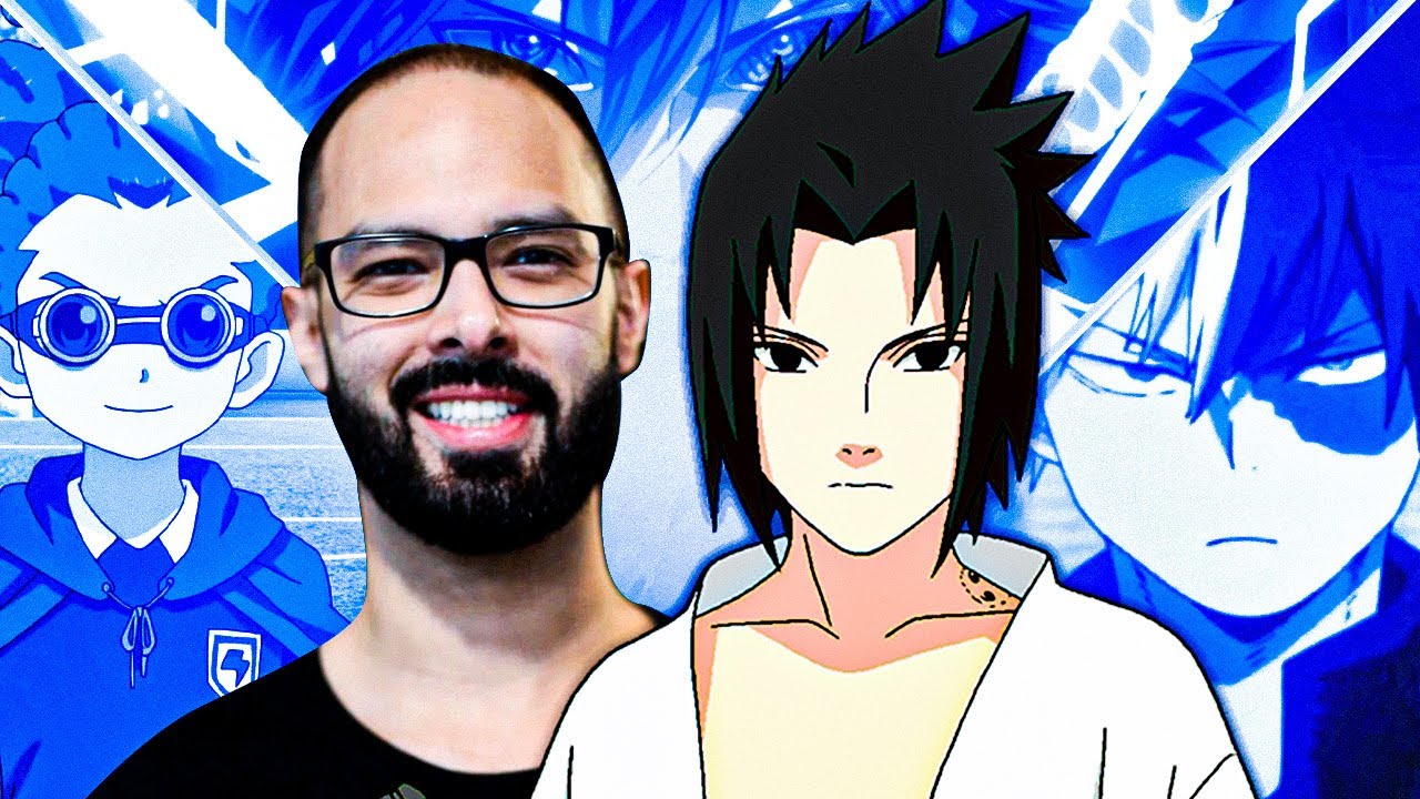 Sasuke e Sakura discutindo ao vivo, dubladores de Naruto, Sasuke ( Rob