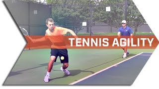 TENNIS SPEED & AGILITY DRILLS - GET FASTER ON THE TENNIS COURT - with T BAR M