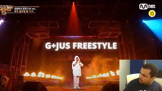 G + JUS Freestyle Live Performance REACTION!