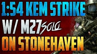 Celebrity COD: Ghosts - INSANE "1:54 KEM STRIKE" w/ "M27" SOLO on STONEHAVEN Wealth