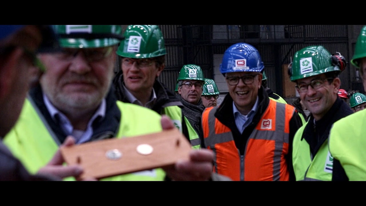 Keel laying ceremony DEME's CSD SPARTACUS at Royal IHC's shipyard