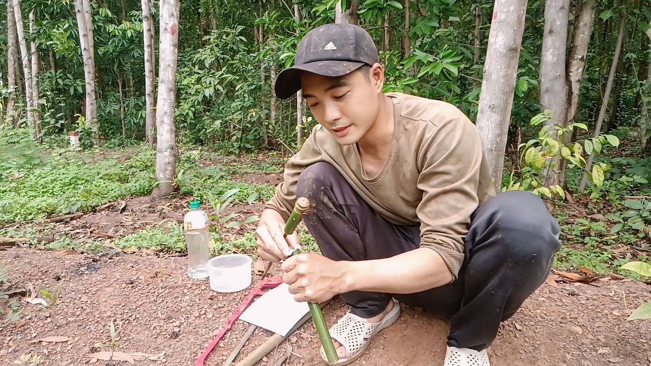 Ôn lại kỷ niệm thời thơ ấu, làm bộ trò chơi ống thụt