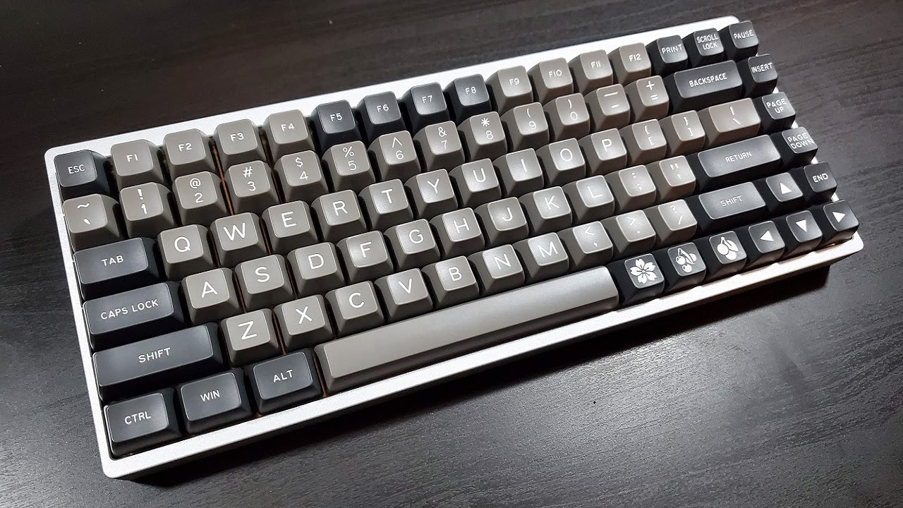 KBD75V2 with Lubed Holy Panda Switches Sound Test