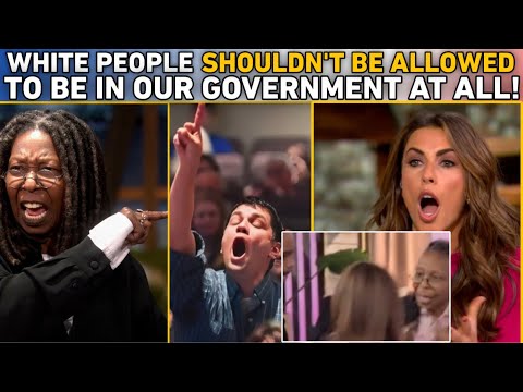 'The View' Audience FURIOUS As Whoopi Makes THREATENING Comment Towards White People!!!